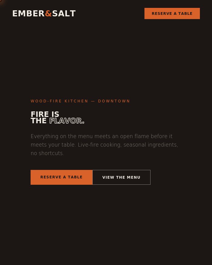 Ember & Salt