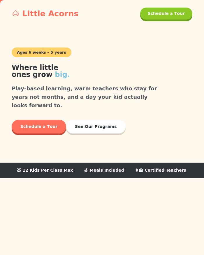 Little Acorns